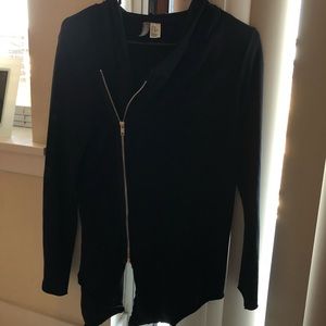 H&M asymmetrical zipper sweater